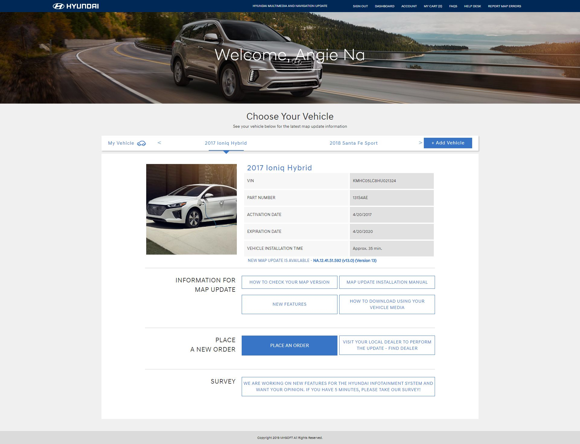 ux design for hyundai mapcare