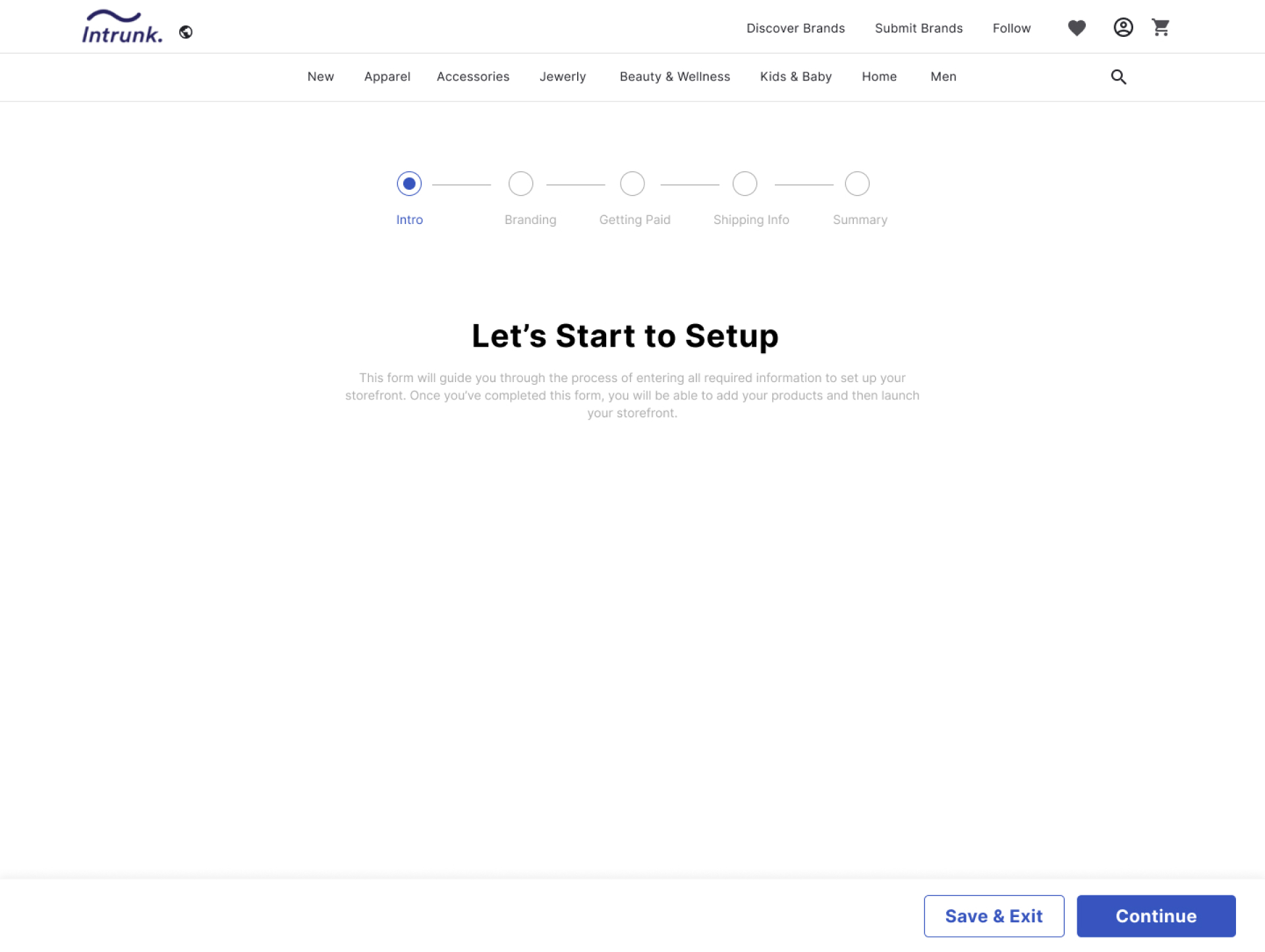 ux flow design b2b e-commerce