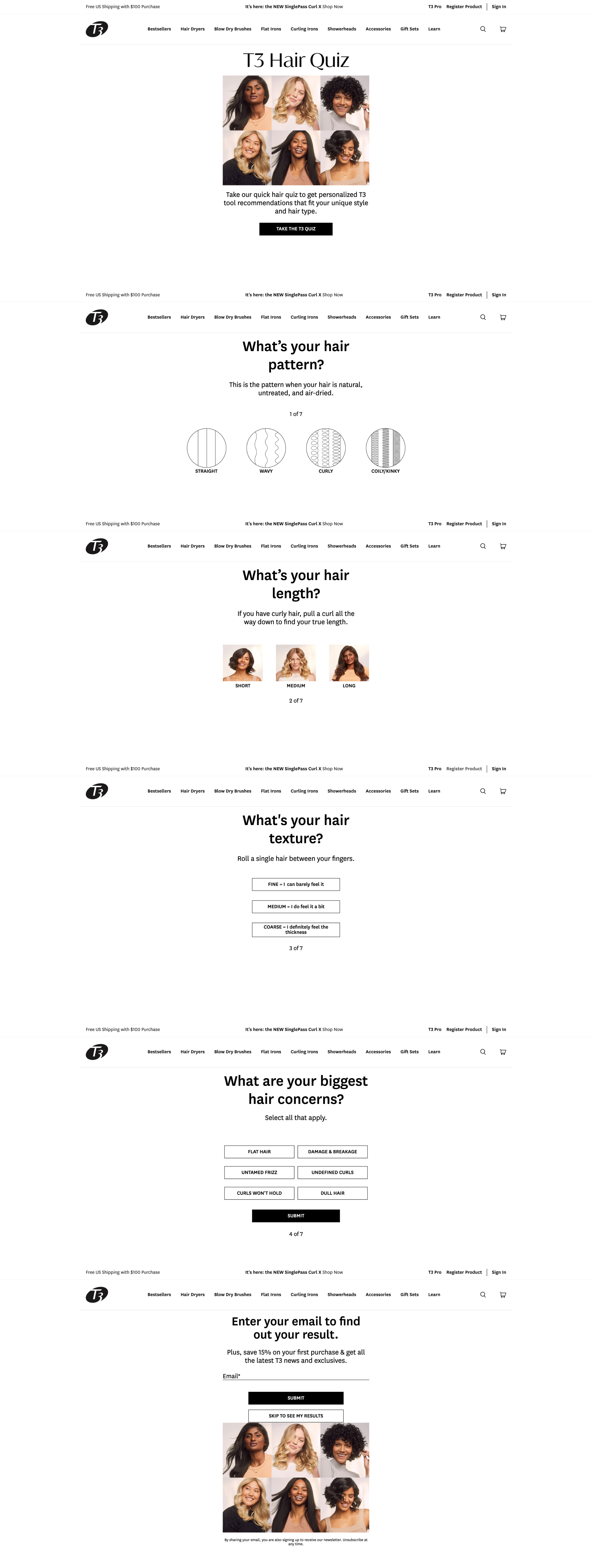 landing page design