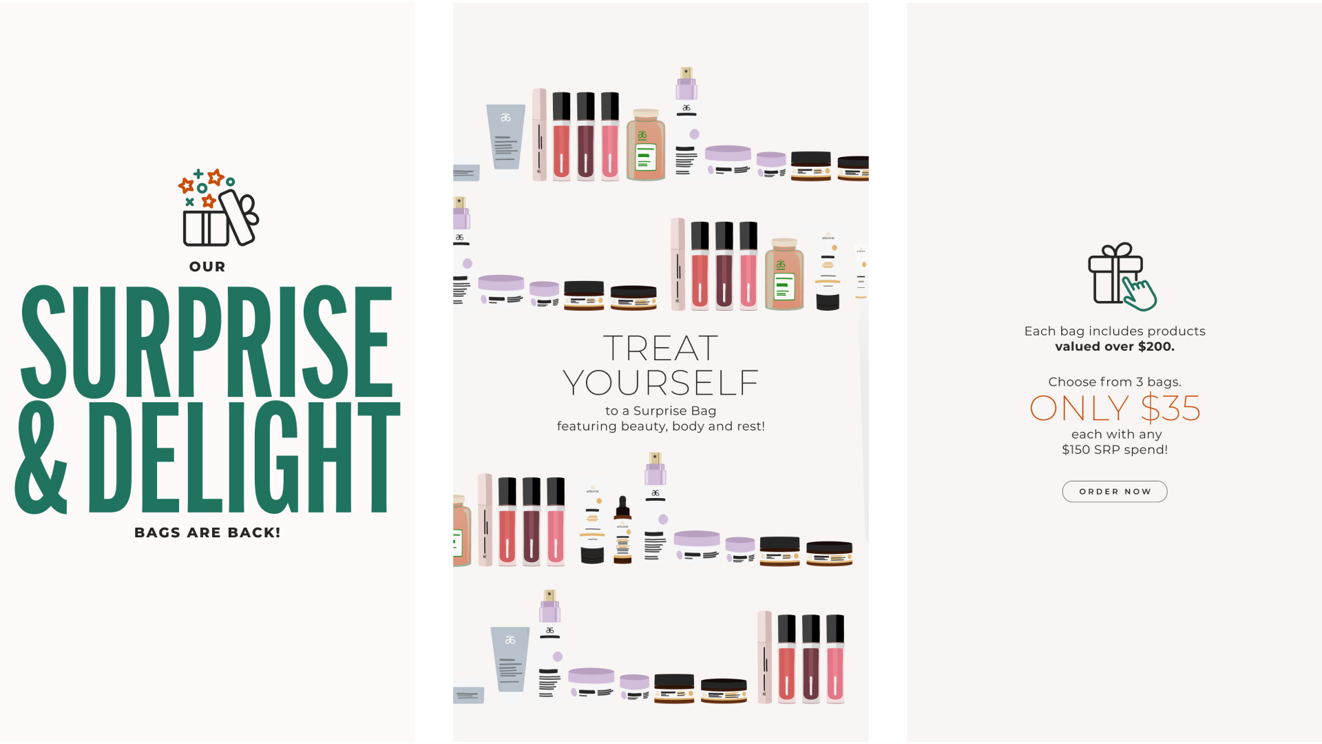 arbonne social mededia design