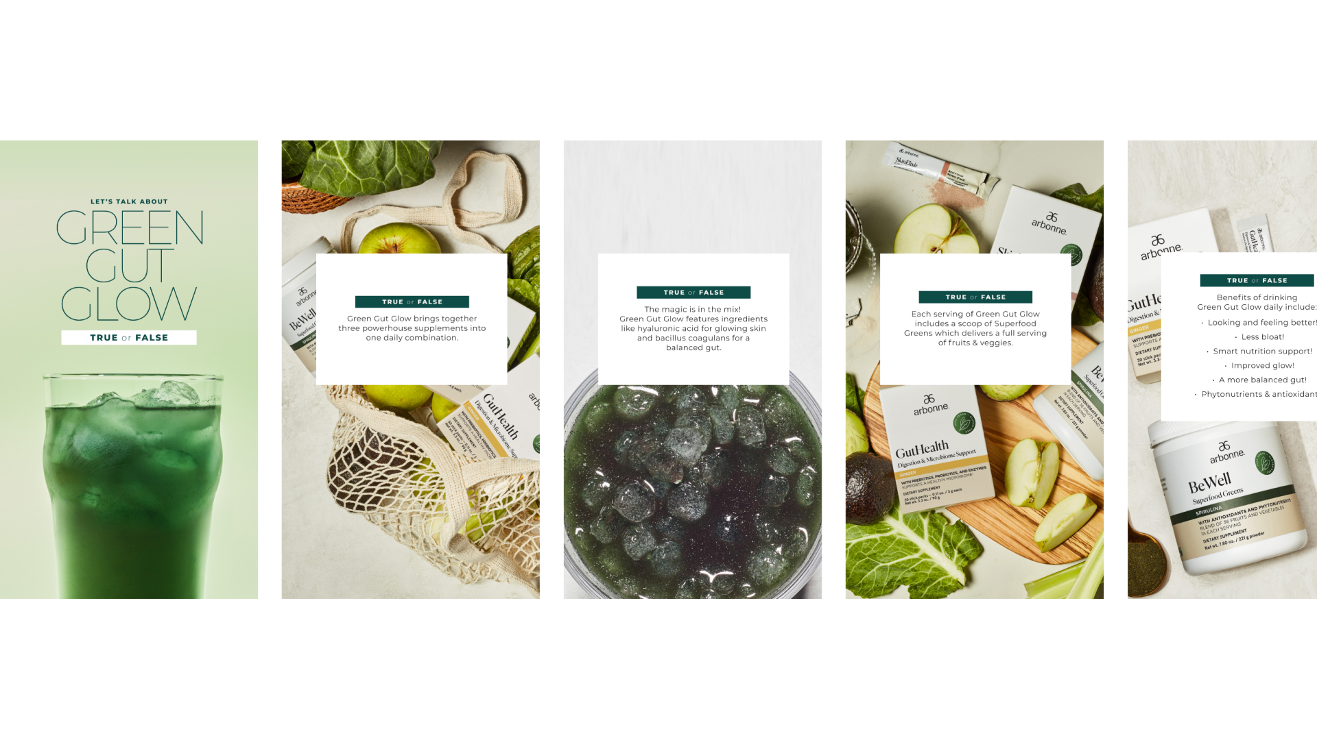 arbonne social mededia design