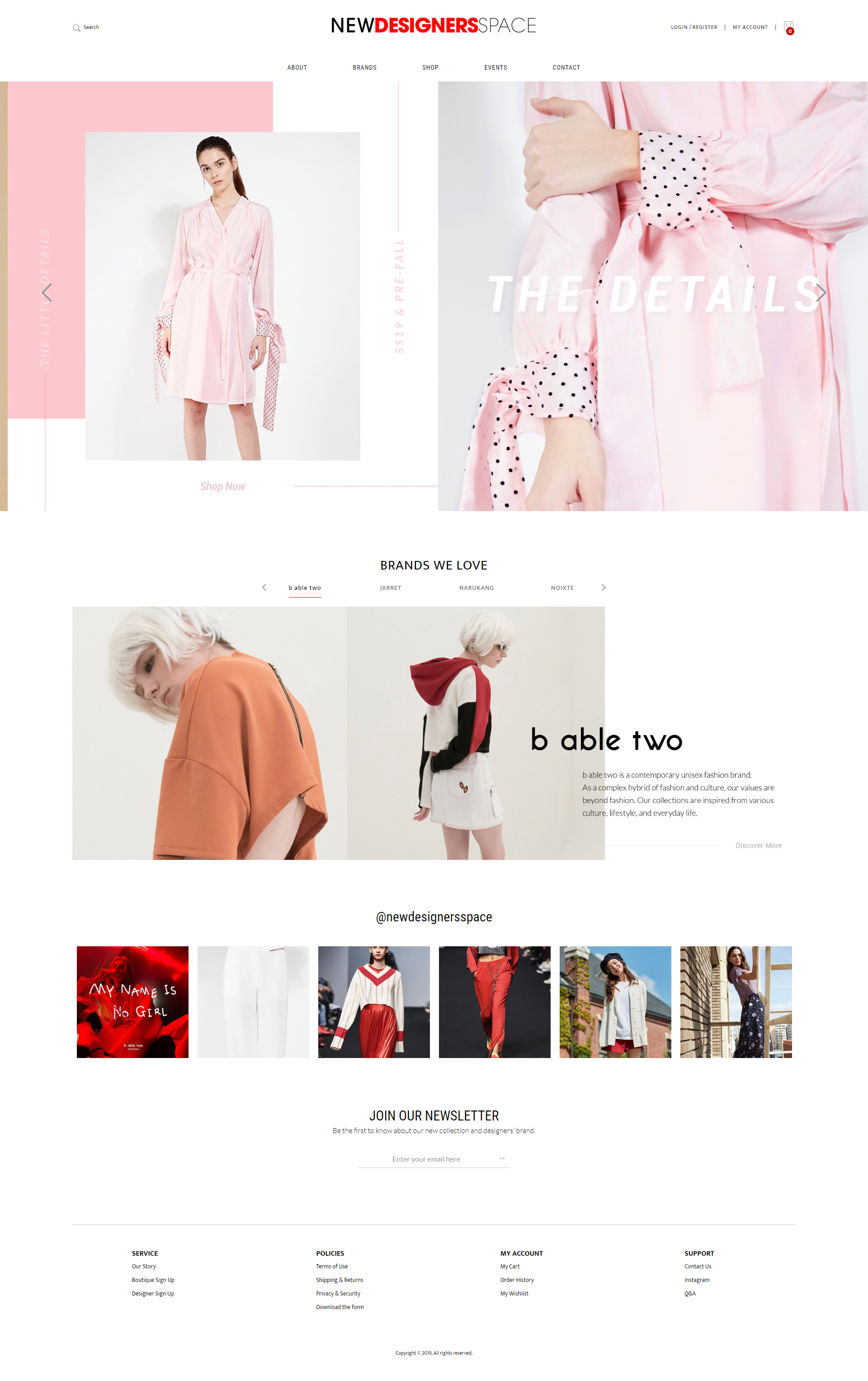 ui design e-commerce website