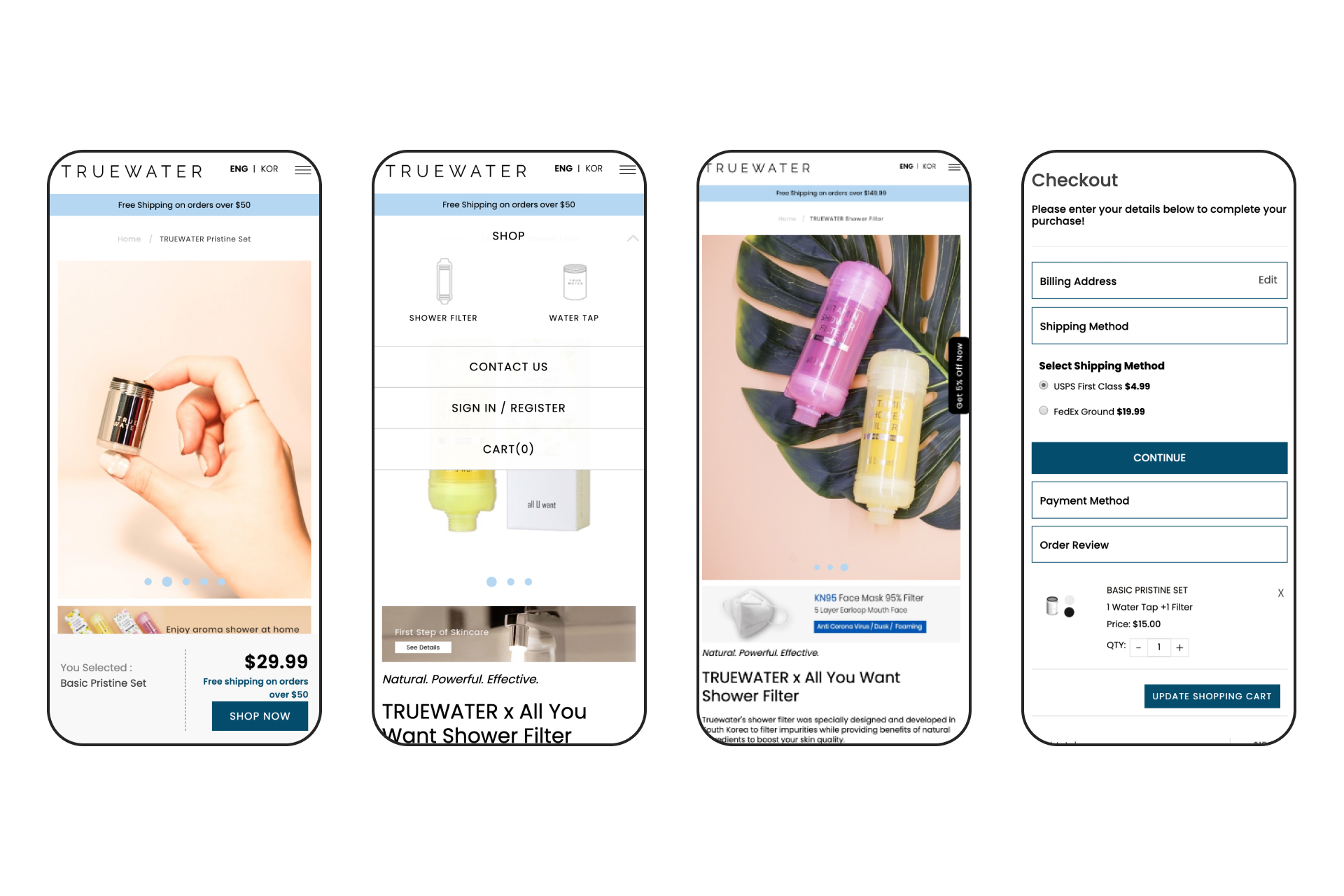ui ux design for e-commerce website